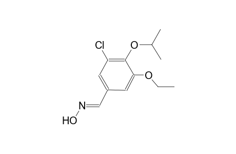 3-chloro-5-ethoxy-4-isopropoxybenzaldehyde oxime