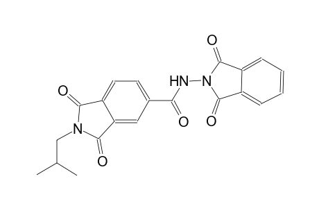 1H-isoindole-5-carboxamide, N-(1,3-dihydro-1,3-dioxo-2H-isoindol-2-yl)-2,3-dihydro-2-(2-methylpropyl)-1,3-dioxo-