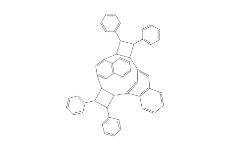 3,4,16,17-tetraphenylheptacyclo[17.7.1.1(6,14).0(2,5).0(7,12).0(15,18).0(20,25)]octacosa-1(26),6(28),7(12),8,10,13,19(27),20(25),21,23-decaene