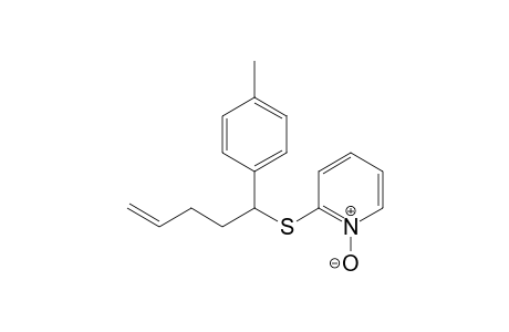 2-[1'-(4"-Methylphenyl)-4'-pentenylthio]pyridine - N-oxide