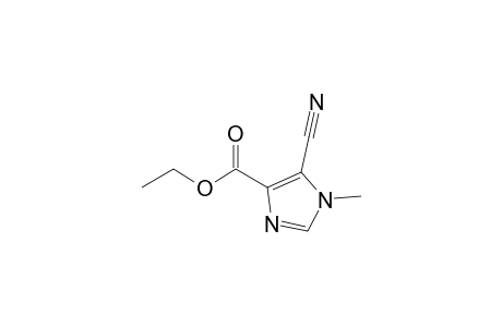 Ethyl 5-cyano-1-methyl-4-imidazolecarboxylate