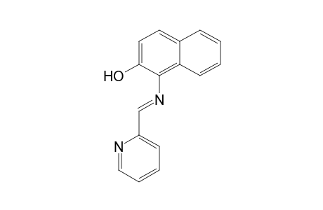 2-Naphthalenol, 1-[[2-pyridinylmethylene]amino]-