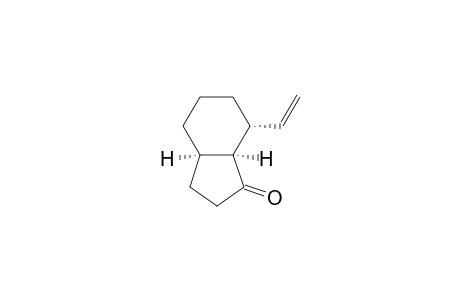 1H-Inden-1-one, 7-ethenyloctahydro-, (3a.alpha.,7.alpha.,7a.alpha.)-