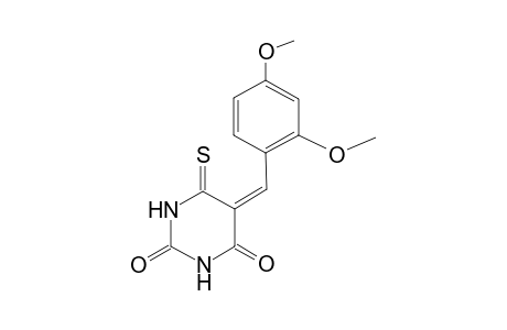 (5Z)-5-(2,4-dimethoxybenzylidene)-6-thioxo-5,6-dihydrouracil