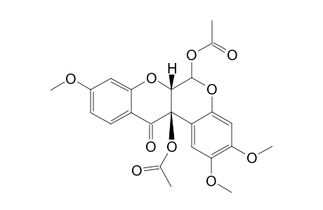 11-DEOXYCLITORIACETAL-6,12A-DIACETATE