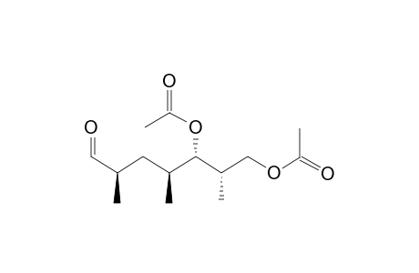 (2R*,4S*,5S*,6S*)-5,7-Diacetoxy-2,4,6-trimethylheptanal