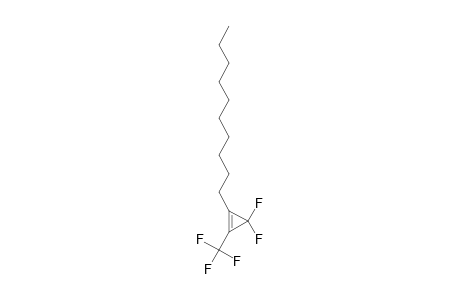 1-decyl-3,3-difluoro-2-(trifluoromethyl)cyclopropene