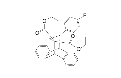 Diethyl 13-(4-fluorophenyl)-9,10-dihydro-9,10-propanoanthracene-11,11-dicarboxylate