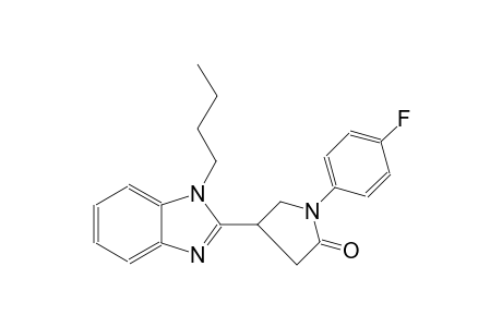 2-pyrrolidinone, 4-(1-butyl-1H-benzimidazol-2-yl)-1-(4-fluorophenyl)-