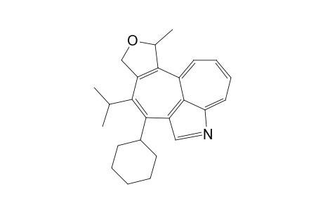 5-Cyclohexyl-4-isopropyl-1-methyl-2H,5H-furo[3,4 : 1,2]heptaleno[6,5-bc]pyrrole