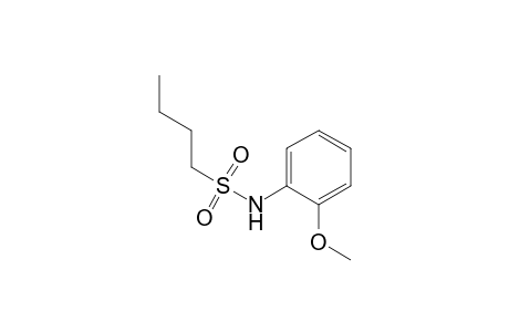 N-(2-methoxyphenyl)-1-butanesulfonamide