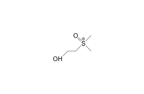 2-Hydroxymethyl-dimethyl-sulfoxonium cation