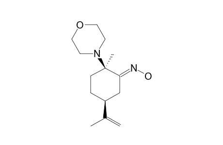 1-MORPHOLINO-LIMONENE-2-OXIME