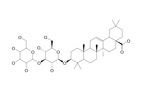 RANDIANIN;OLEANOLIC-ACID-3-O-BETA-D-GLUCOPYRANOSYL-(1->3)-BETA-D-GLUCOPYRANOSIDE