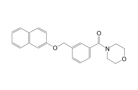 4-{3-[(2-naphthyloxy)methyl]benzoyl}morpholine