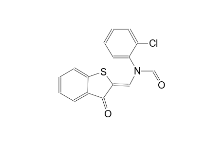 2-chlorophenyl[(Z)-(3-oxo-1-benzothien-2(3H)-ylidene)methyl]formamide