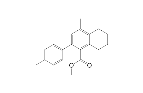 Methyl 2-(4-tolyl)-4-methyl-5,6,7,8-tetrahydronaphthalene-1-carboxylate