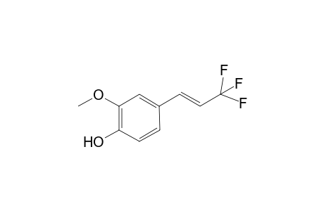 (E)-2-methoxy-4-(3,3,3-trifluoroprop-1-en-1-yl)phenol