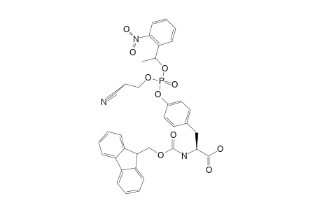 N-ALPHA-(FLUORENYL-9-METHOXYCARBONYL)-PHOSPHO-(1-NITROPHENYLETHYL-2-CYANOETHYL)-L-TYROSINE