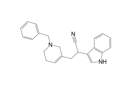 1H-Indole-3-acetonitrile, .alpha.-[[1,2,5,6-tetrahydro-1-(phenylmethyl)-3-pyridinyl]methyl]-
