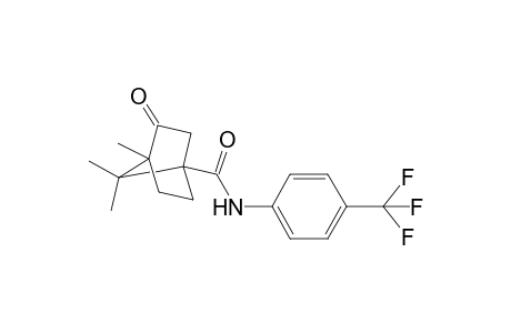 Bicyclo[2.2.1]heptane-1-carboxamide, 4,7,7-trimethyl-3-oxo-N-[4-(trifluoromethyl)phenyl]-