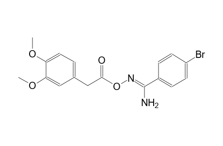 benzenecarboximidamide, 4-bromo-N'-[[2-(3,4-dimethoxyphenyl)acetyl]oxy]-