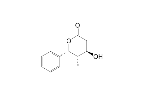 (4R,5S,6R)-4-hydroxy-5-methyl-6-phenyl-2-oxanone