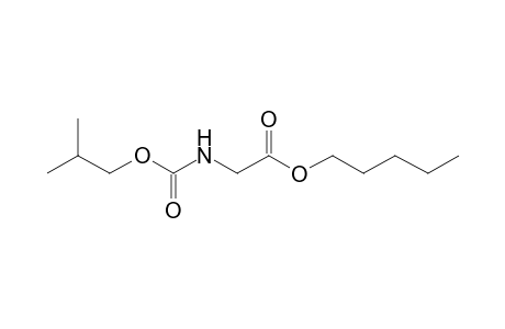 Glycine, N-isobutoxycarbonyl-, pentyl ester