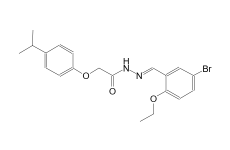 acetic acid, [4-(1-methylethyl)phenoxy]-, 2-[(E)-(5-bromo-2-ethoxyphenyl)methylidene]hydrazide