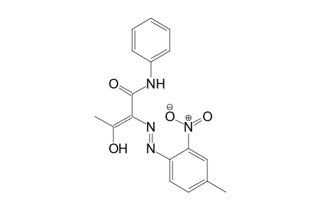 Butanamide, 2-[(4-methyl-2-nitrophenyl)azo]-3-oxo-N-phenyl-