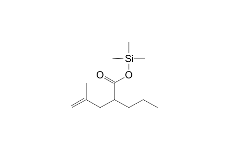 2-Propyl-4-methyl-4-pentenoic Acid Trimethylsilyl Derivative