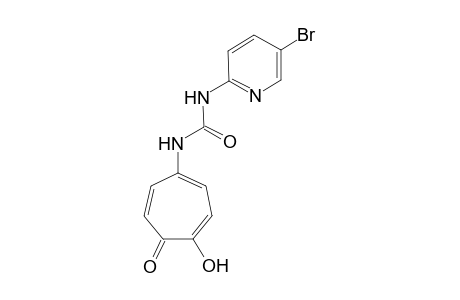 N-(5-Bromo-2-pyridyl)-N'-(5-tropolonyl)urea