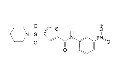 2-thiophenecarboxamide, N-(3-nitrophenyl)-4-(1-piperidinylsulfonyl)-