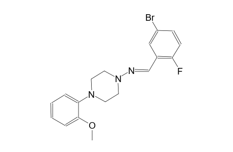 1-piperazinamine, N-[(E)-(5-bromo-2-fluorophenyl)methylidene]-4-(2-methoxyphenyl)-