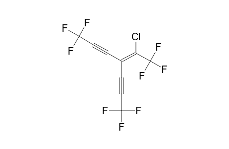 2-CHLORO-3-(3,3,3-TRIFLUOROPROPYNYL)-1,1,1,6,6,6-HEXAFLUOROHEXA-2-ENE-4-YNE