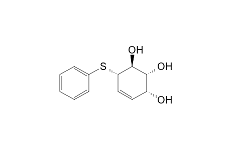 (1S,2R,3R,6S)-6-(Phenylthio)cyclohex-4-ene-1,2,3-triol