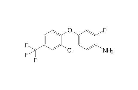 4-[2-chloro-4-(trifluoromethyl)phenoxy]-2-fluoro-benzenamine