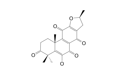 12,16-EPOXY-15,16-DIHYDRO-6-HYDROXY-17-(15->16)-ABEO-ABIETA-5,8,12,15-TETRAENE-3,7,11,14-TETRAONE