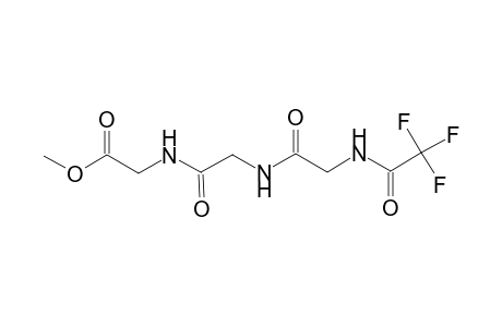 Glycine, N-[N-[N-(trifluoroacetyl)glycyl]glycyl]-, methyl ester