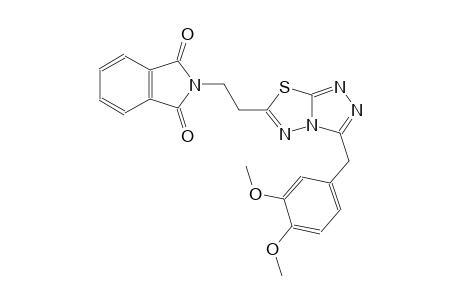 1H-isoindole-1,3(2H)-dione, 2-[2-[3-[(3,4-dimethoxyphenyl)methyl][1,2,4]triazolo[3,4-b][1,3,4]thiadiazol-6-yl]ethyl]-