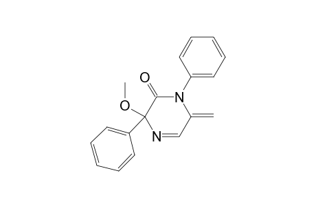 3-Methoxy-6-methylene-1,3-diphenyl-2-pyrazinone
