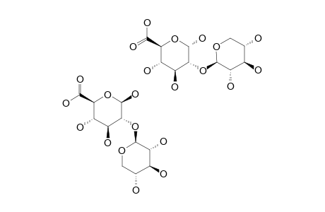 2-O-BETA-D-XYLOPYRANOSYL-(ALPHA/BETA)-D-GLUCURONIC-ACID;MIXTURE