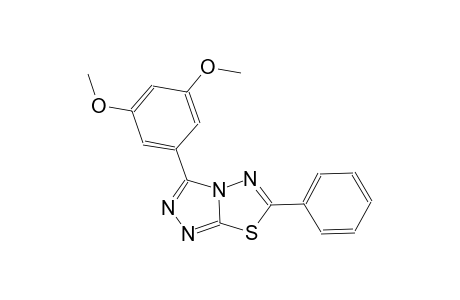 3-(3,5-dimethoxyphenyl)-6-phenyl[1,2,4]triazolo[3,4-b][1,3,4]thiadiazole