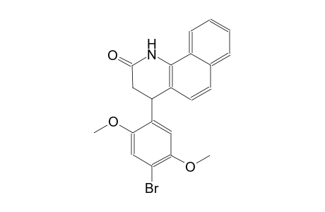 benzo[h]quinolin-2(1H)-one, 4-(4-bromo-2,5-dimethoxyphenyl)-3,4-dihydro-