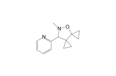 8-Methyl-9-(2-pyridinyl)-7-oxa-8-azadispiro[2.0.2^{4}.3^{3}]nonane