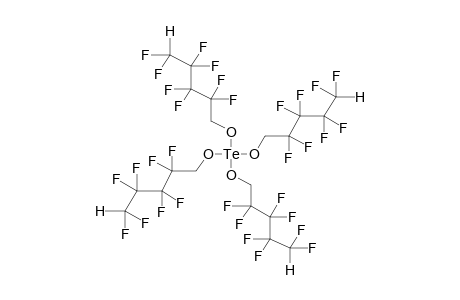 TETRAKIS(1,1,5-TRIHYDROPERFLUOROPENTYLOXY)TELLURANE