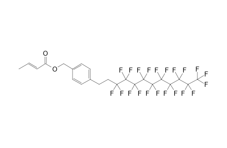 4-[(2-Perfluorodecyl)ethyl]-benzyl crotonate