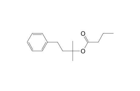 1,1-Dimethyl-3-phenylpropyl butyrate
