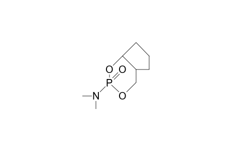 3.alpha.-(Dimethylamino)-3.beta.-oxo-cis-2,4-dioxa-3-phosphabicyclo-[4.3.0]-nonane