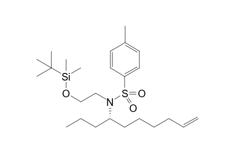 (+)-(7S)-7-({2-[(tert-Butyl)dimethylsilyloxy]ethyl}(p-tolylsulfonyl)amino)dec-l-ene